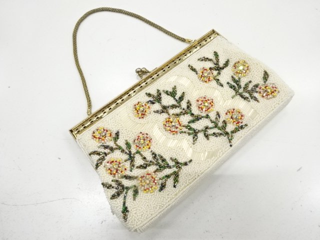 JAPANESE KIMONO / ANTIQUE HANDBAG / BEADS